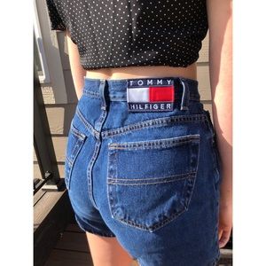 Tommy Hilfiger Vintage Jean Shorts with Patch